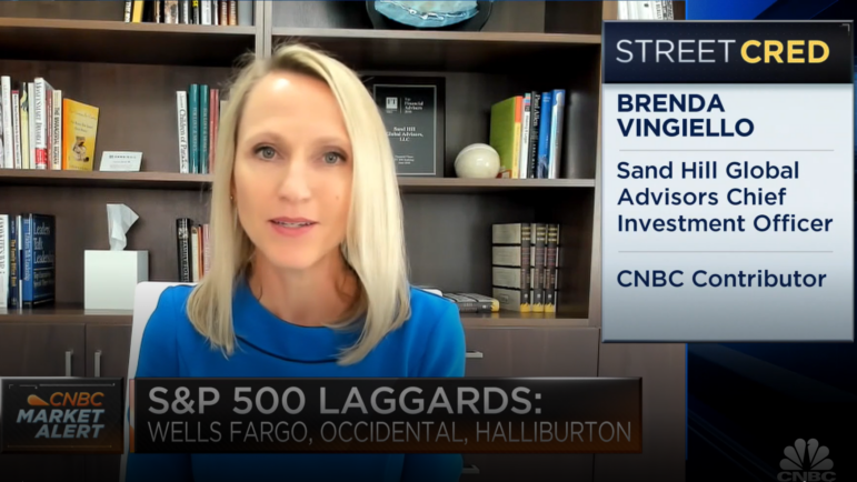 Brenda Vingiello on CNBC’s Halftime Report Discusses How She’s Adjusting Portfolios in 2021 | January 15, 2021